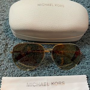 Gold Michael Kors sunglasses